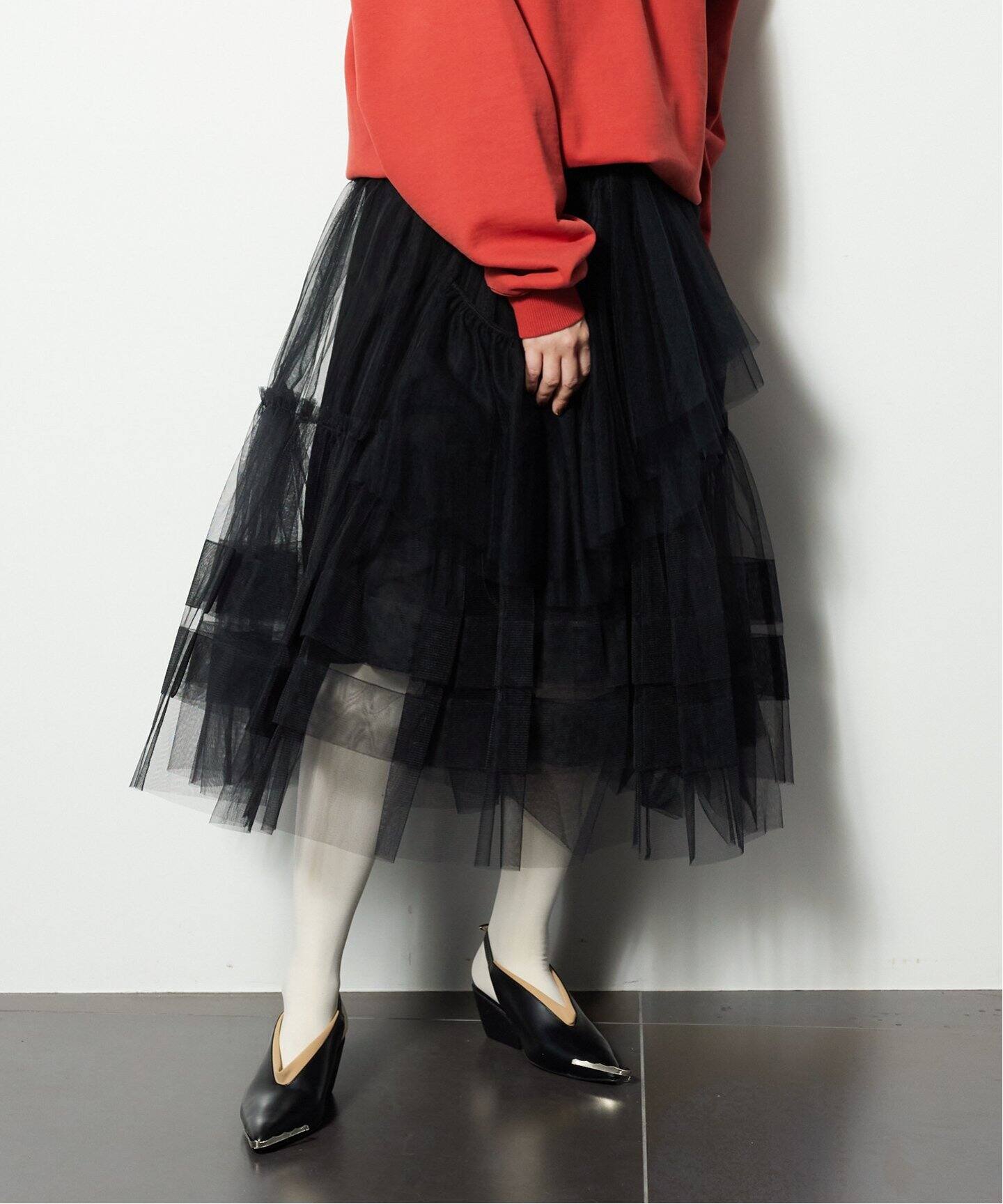 CHIKA KISADA/チカ キサダ】TULLE スカート（その他スカート  