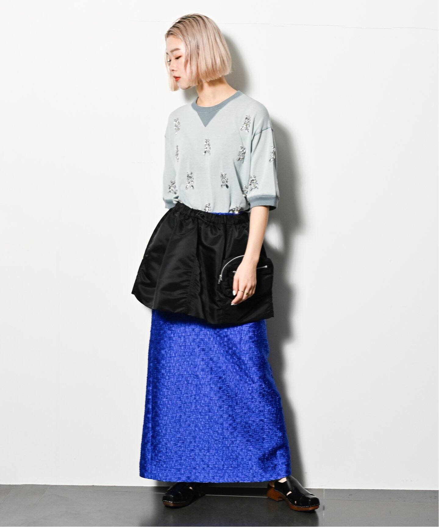 TOGA PULLA/トーガプルラ】Nylon twill スカート（その他スカート  