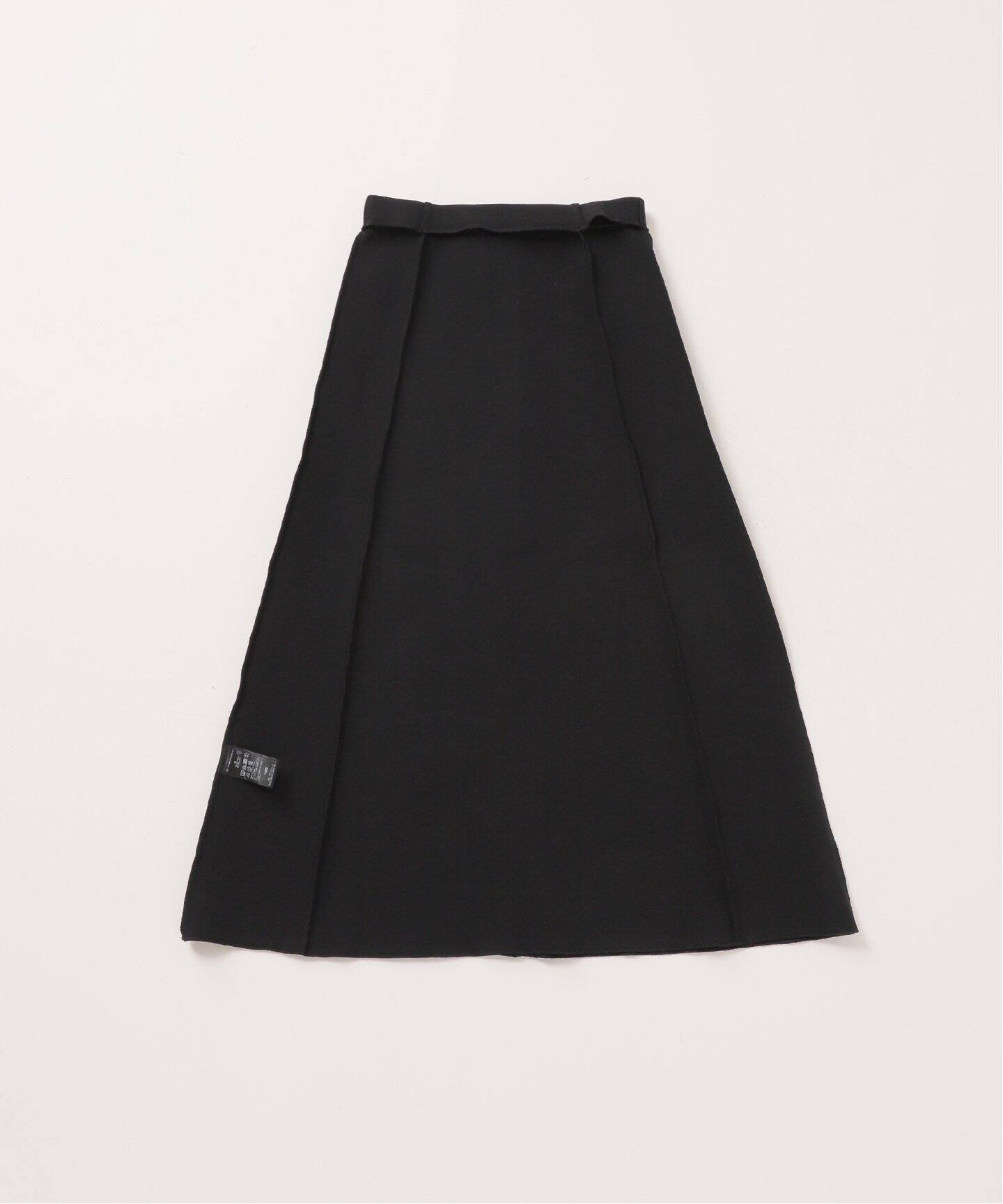 ダンボールニットAラインスカート（ロング・マキシ丈スカート  