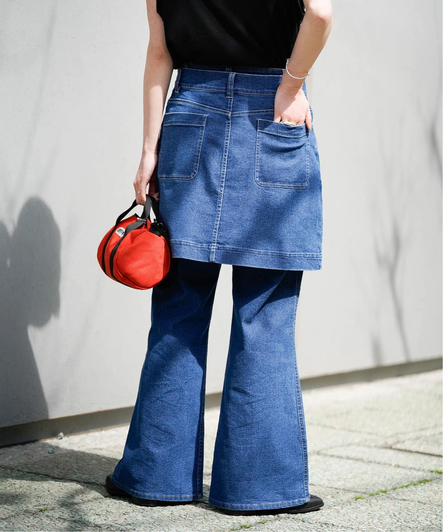 ストレッチデニムミニスカート（ミニスカート）｜OUTDOOR PRODUCTS