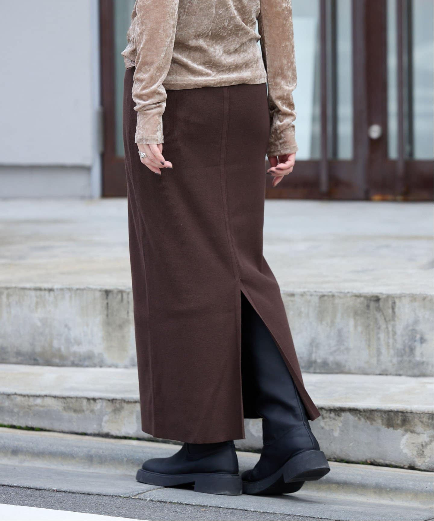 ストレッチリブナロースカート（その他スカート）｜OUTDOOR PRODUCTS