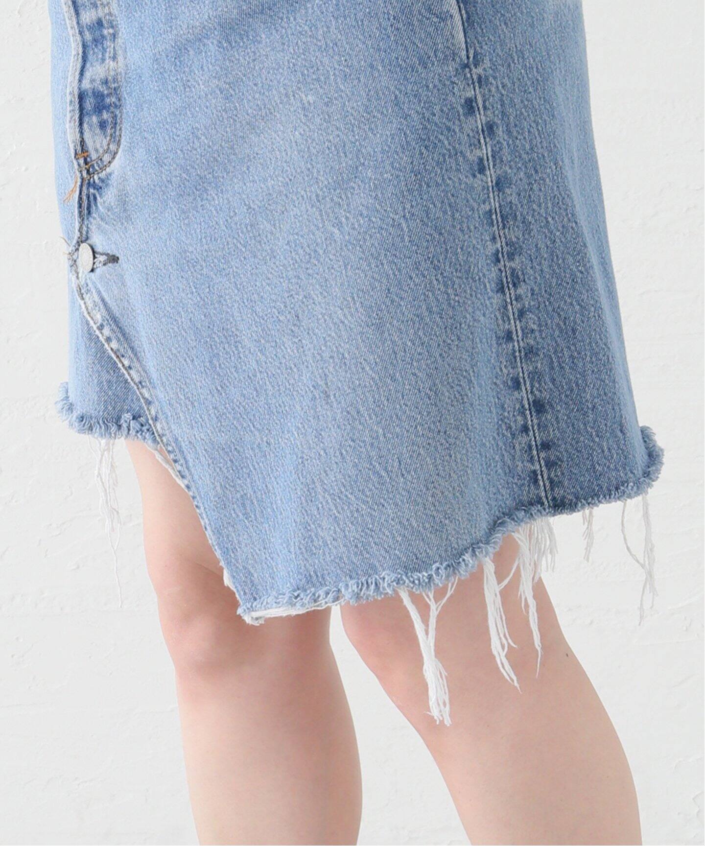 デニムラップスカート(MED)（デニムスカート）｜Bonum（ボナム）の通販  