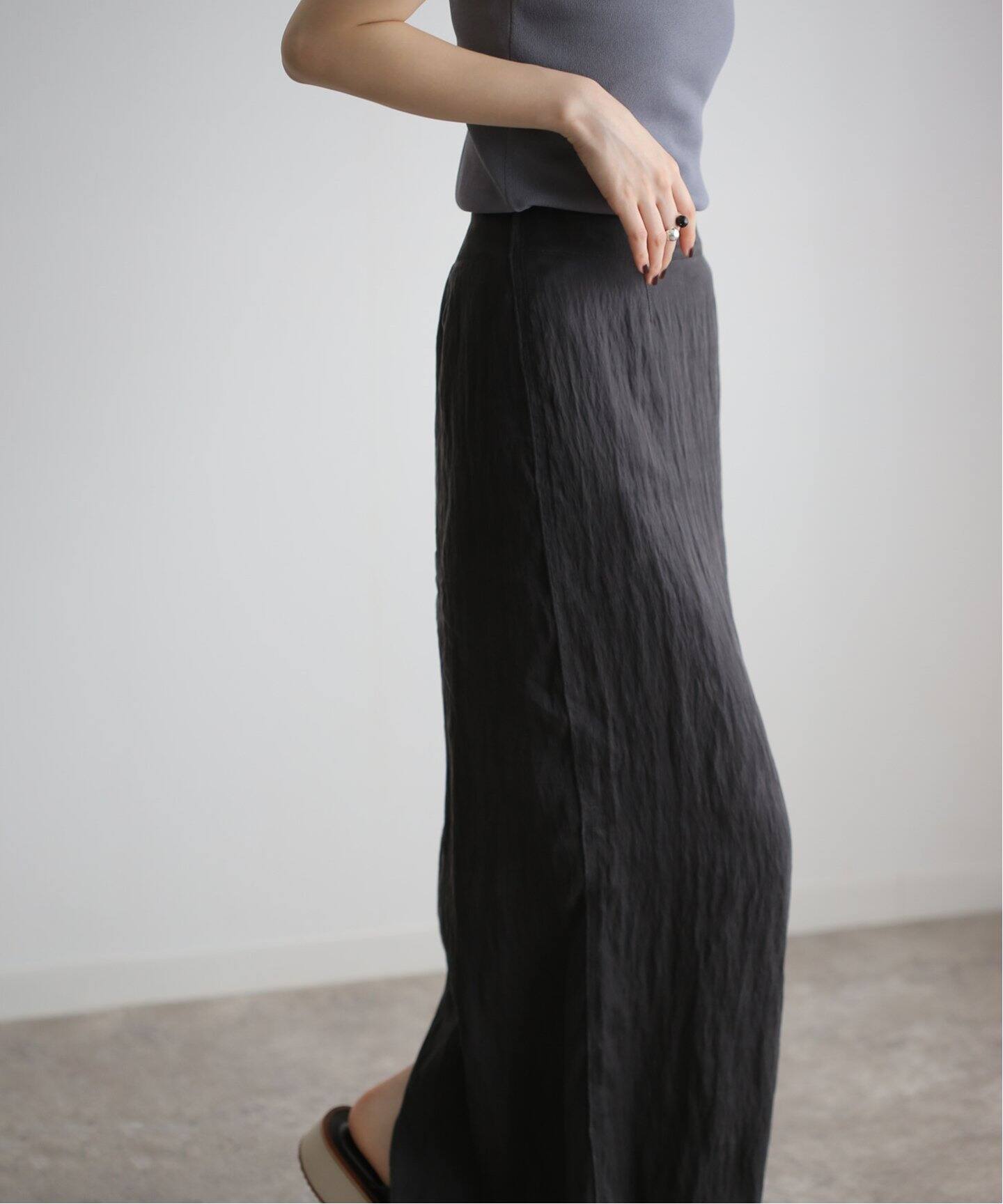 TODAYFUL Silky Pencil Skirt 12410804（ロング・マキシ丈スカート 