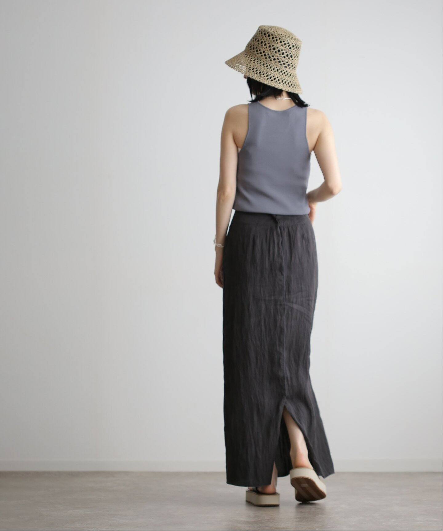 TODAYFUL Silky Pencil Skirt 12410804（ロング・マキシ丈スカート 