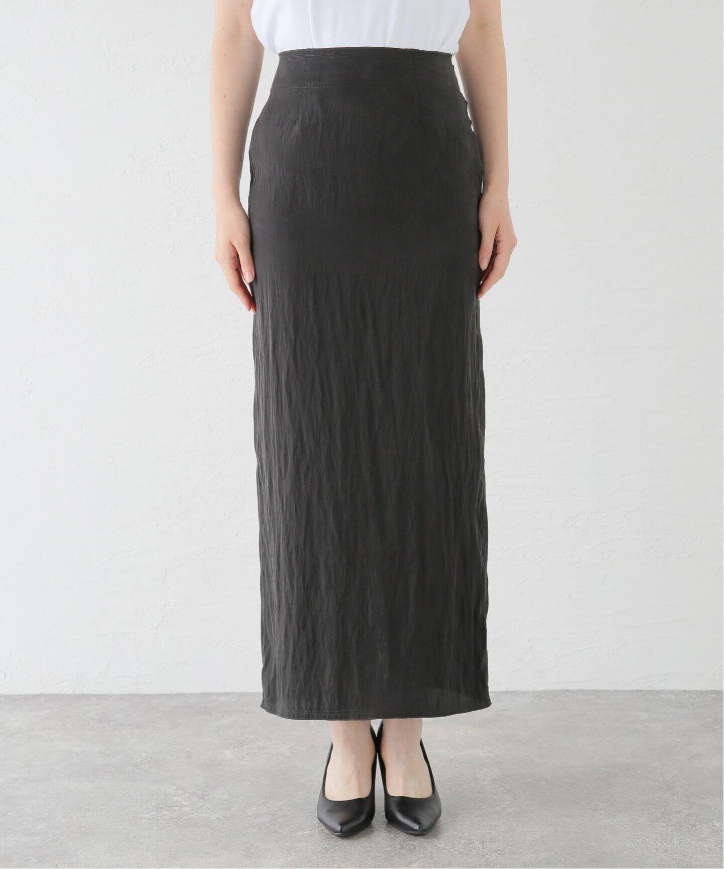 TODAYFUL Silky Pencil Skirt 12410804（ロング・マキシ丈スカート 