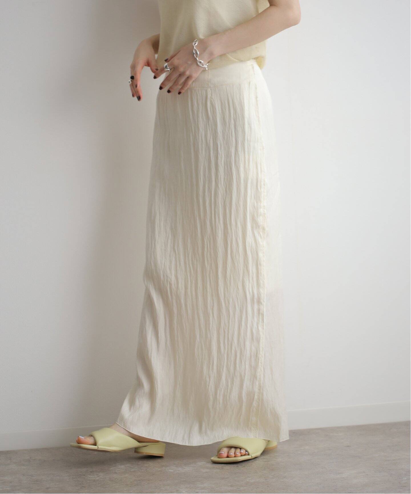 TODAYFUL Silky Pencil Skirt 12410804（ロング・マキシ丈スカート 