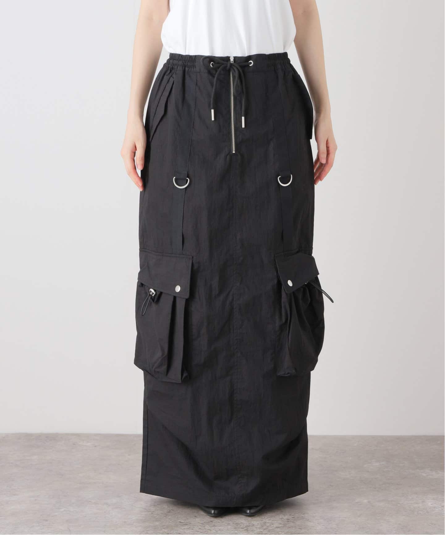 ちーこknuthmarf low rize cargo skirt low rize cargo skirt/2color | KNUTH MARF