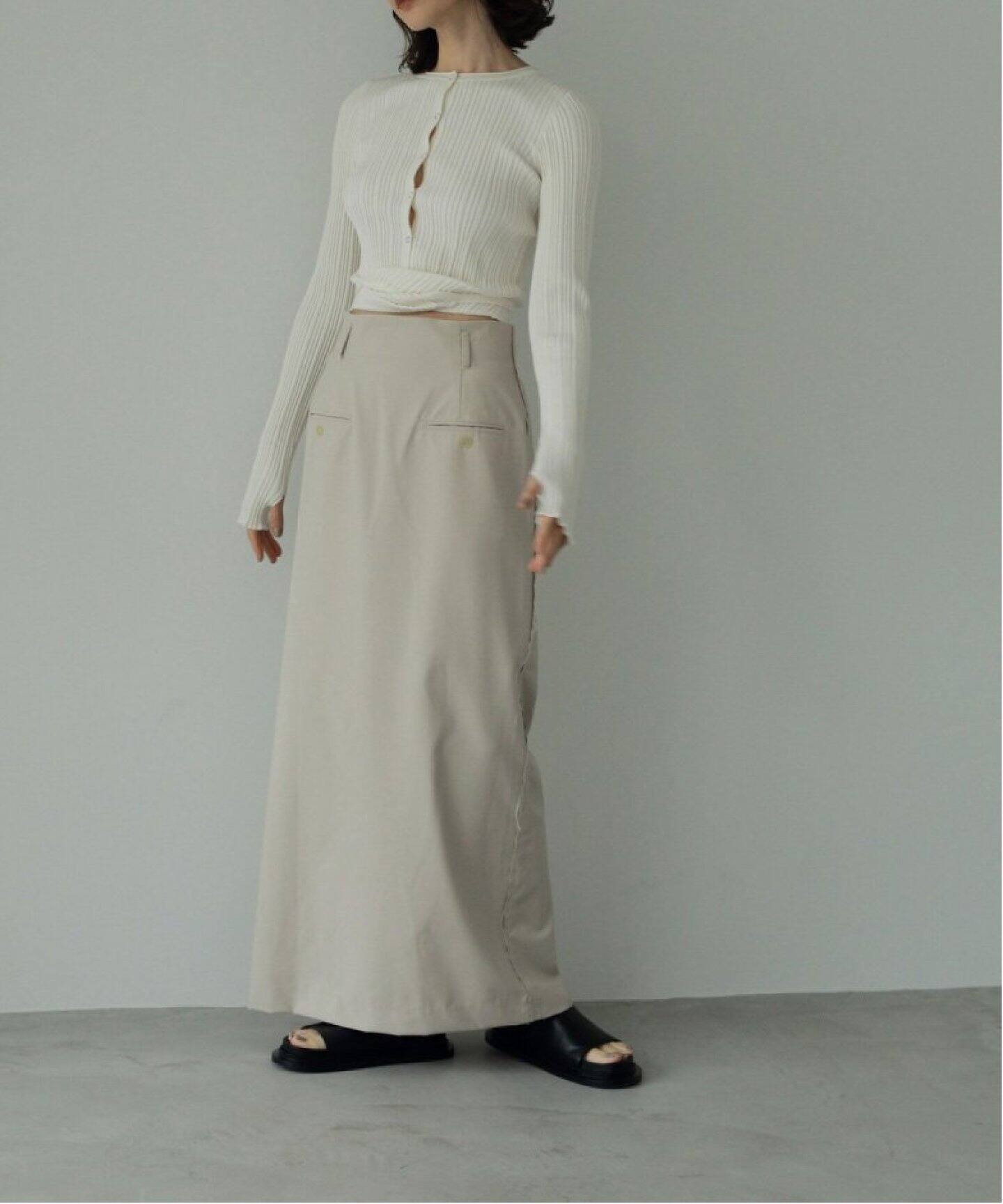 anuke Twill Pocket Skirt 62410803（ロング・マキシ丈スカート 