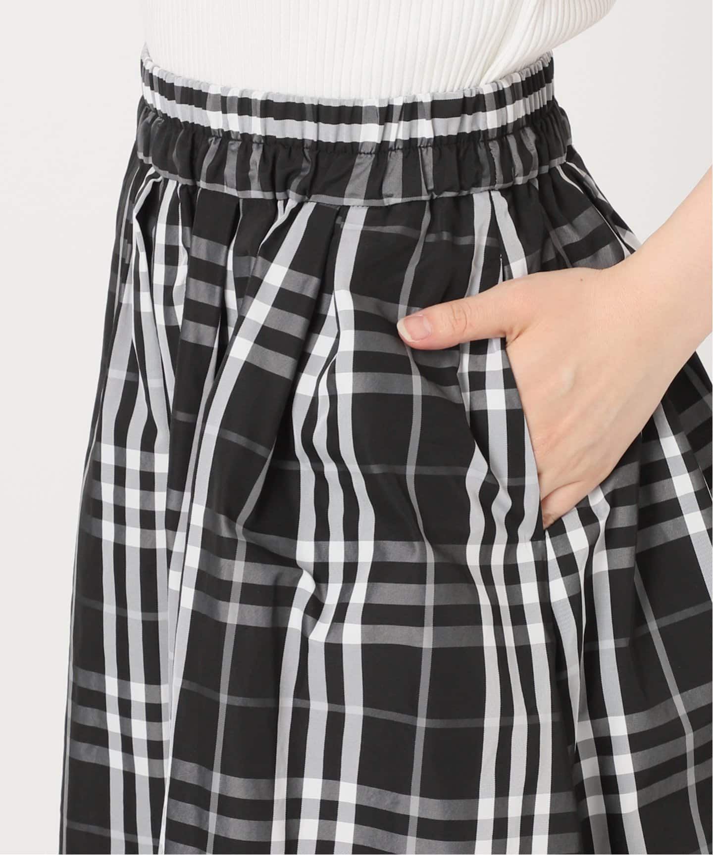 machatt♡チェックロングスカート machatt♡チェックロングスカート