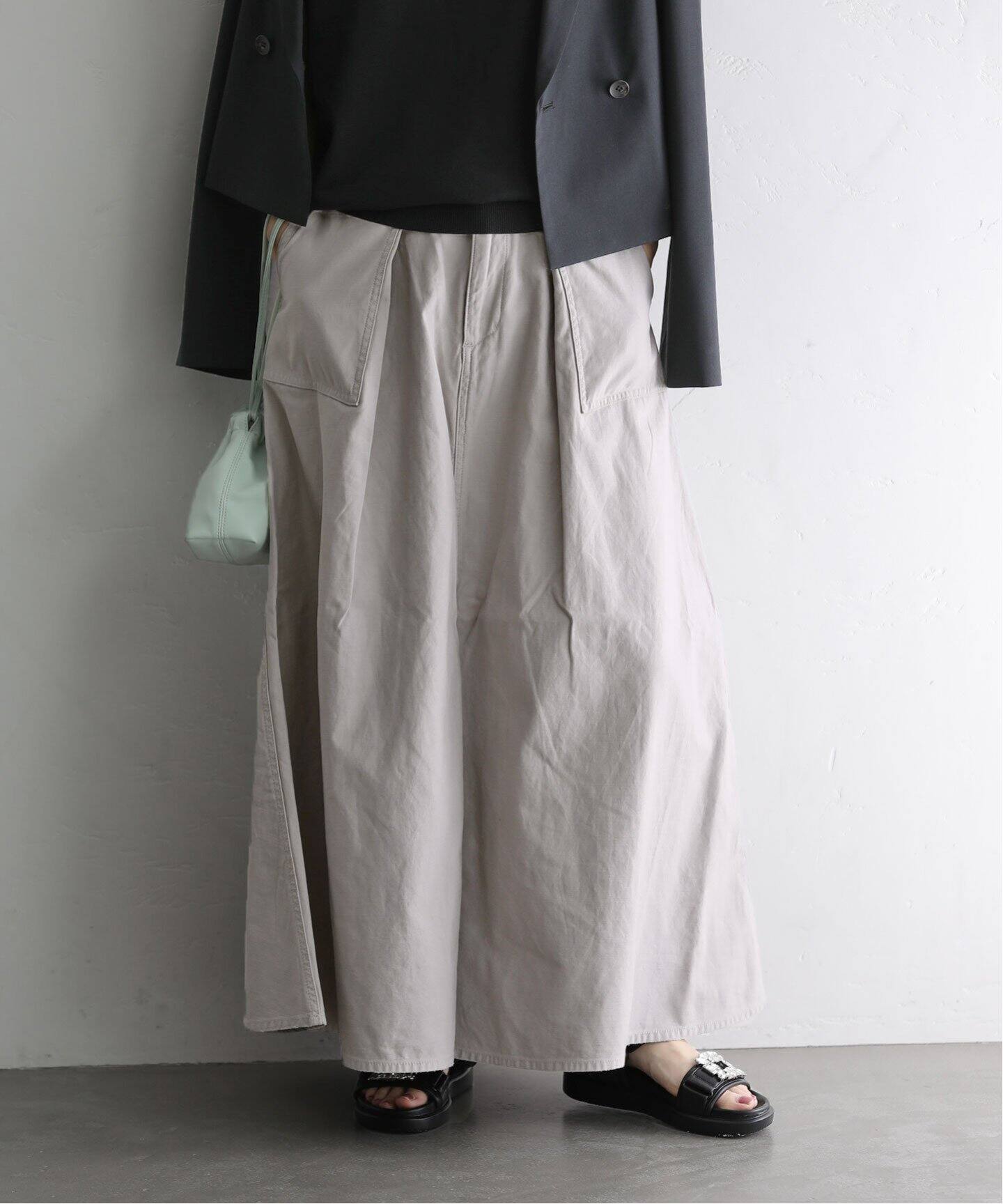 Healthy denim/ヘルシーデニム】LEMON（ロング・マキシ丈スカート  