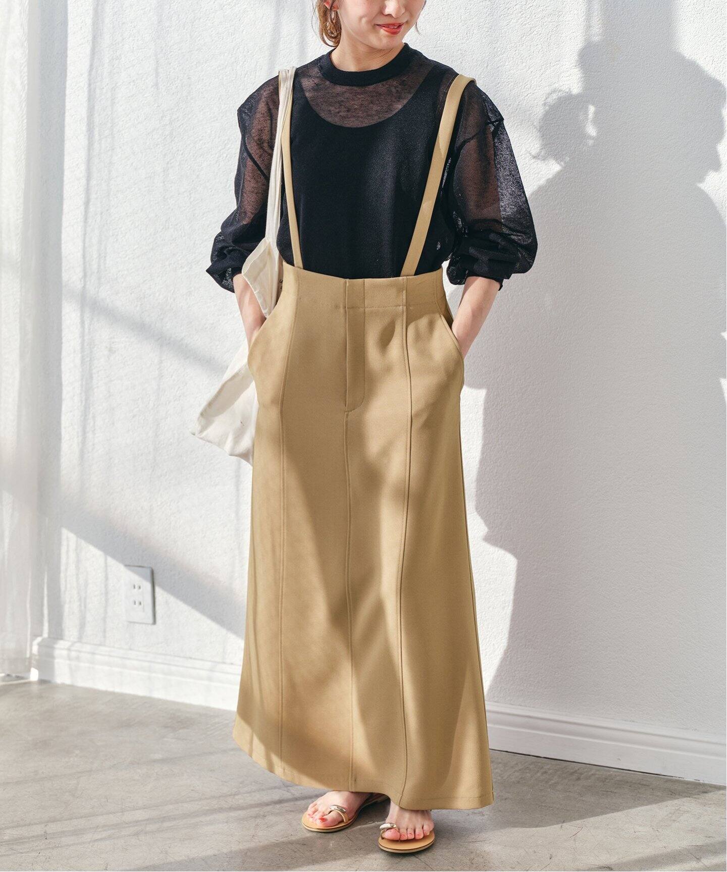 サスペンダースカート（ロング・マキシ丈スカート）｜Spick and Span  