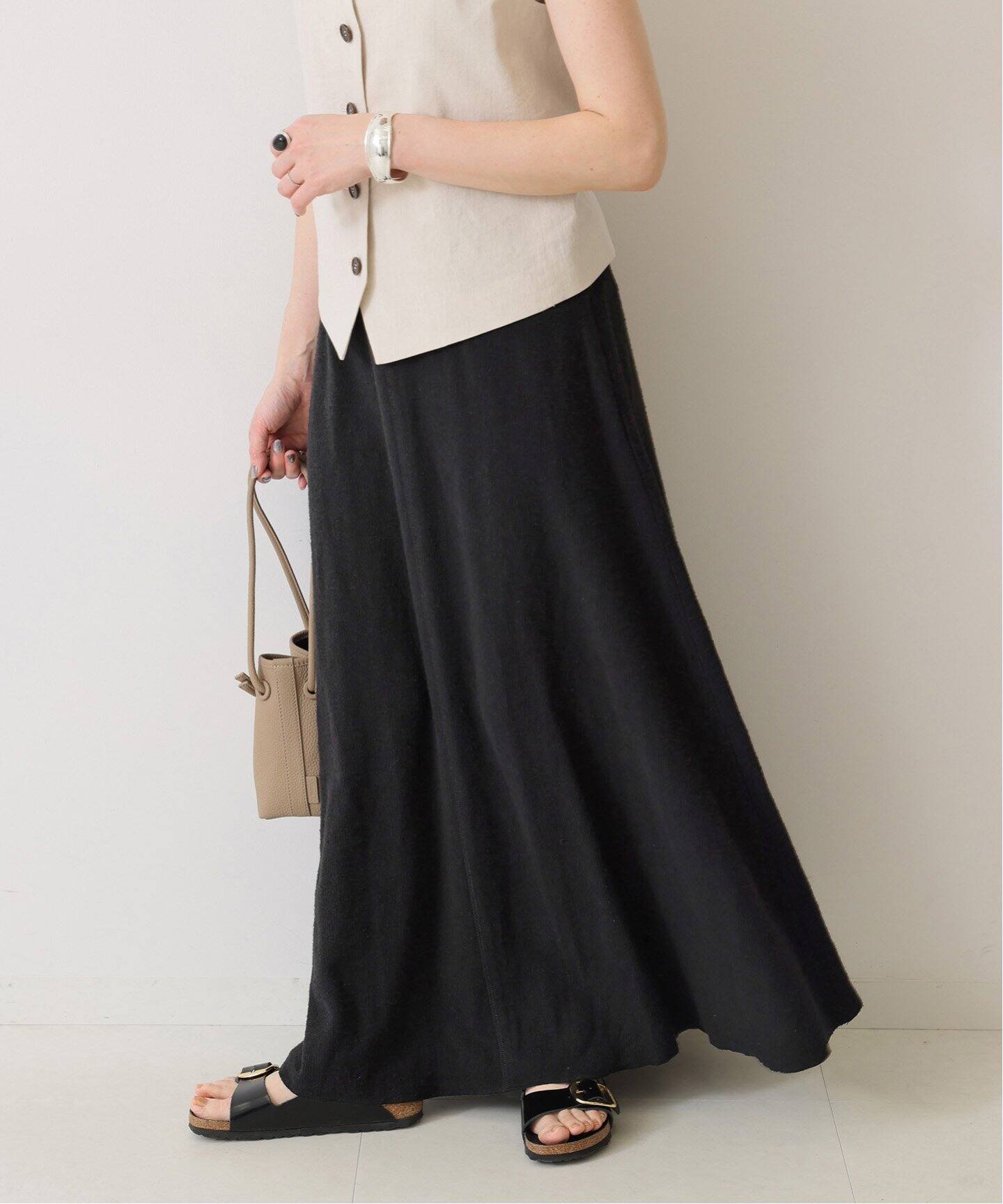裏毛フレアスカート（ロング・マキシ丈スカート）｜Spick and Span  