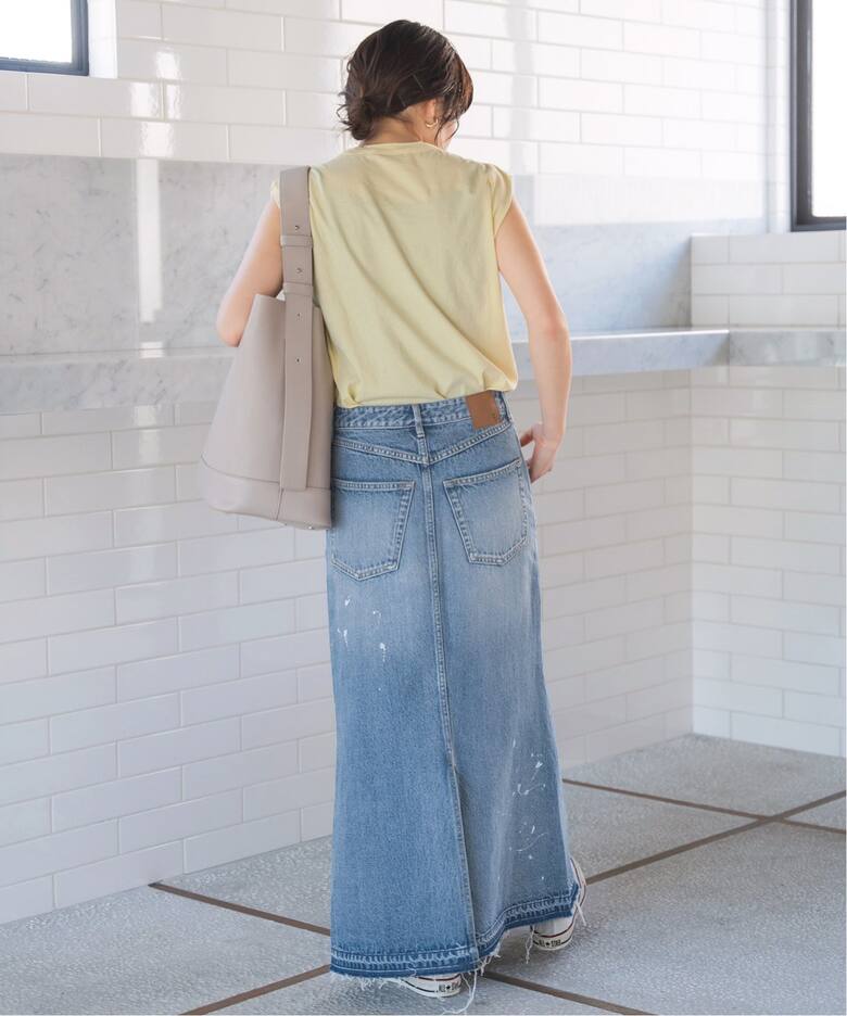 5 1/2 FLARE LINE SKIRT（デニムスカート）｜Spick and Span（スピック  