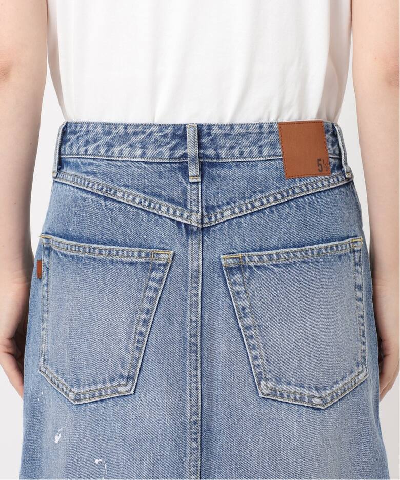 5 1/2 FLARE LINE SKIRT（デニムスカート）｜Spick and Span（スピック  