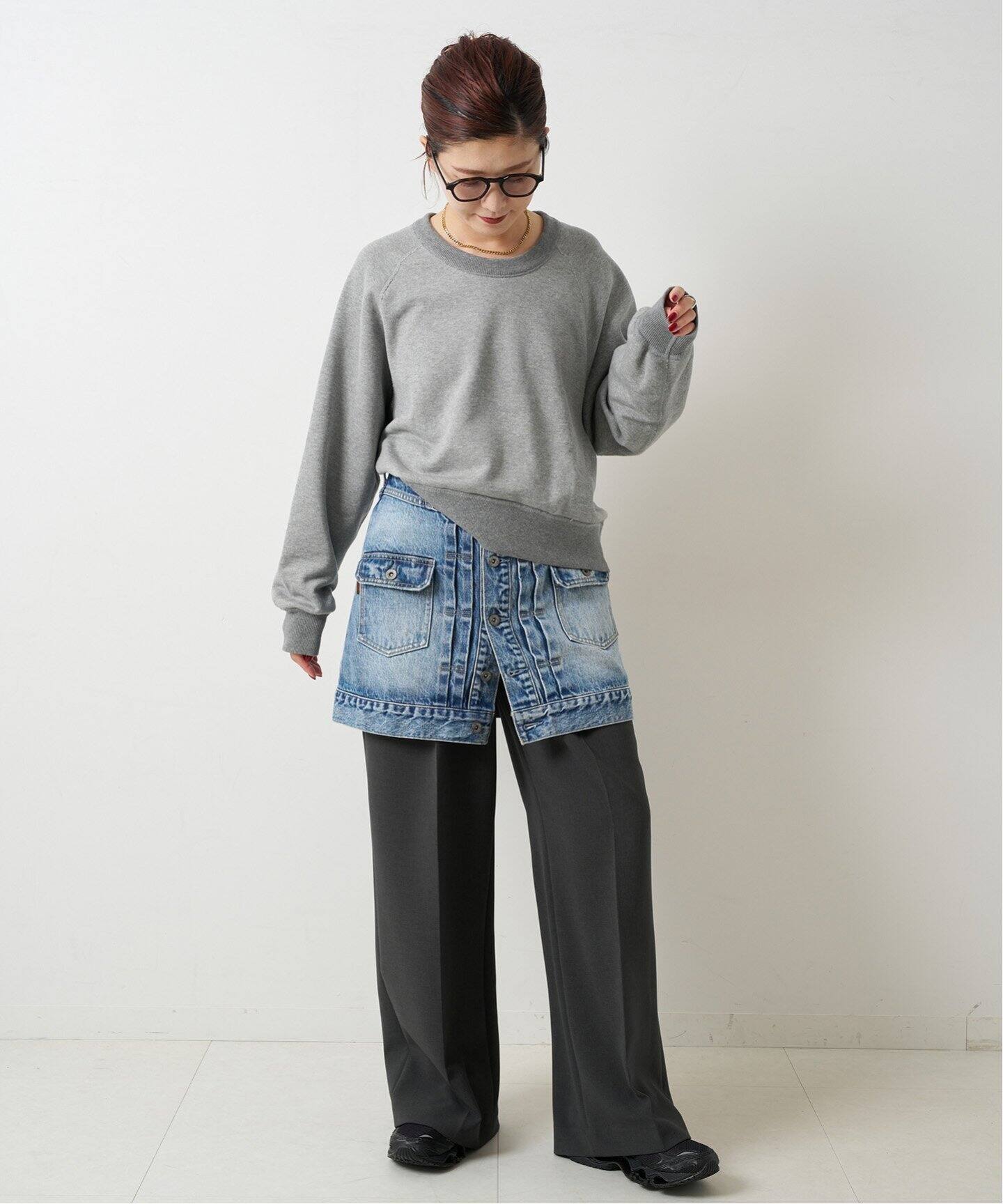 ≪予約≫5 1/2 1ST LINE MINI SKIRT（デニムスカート）｜Spick and  