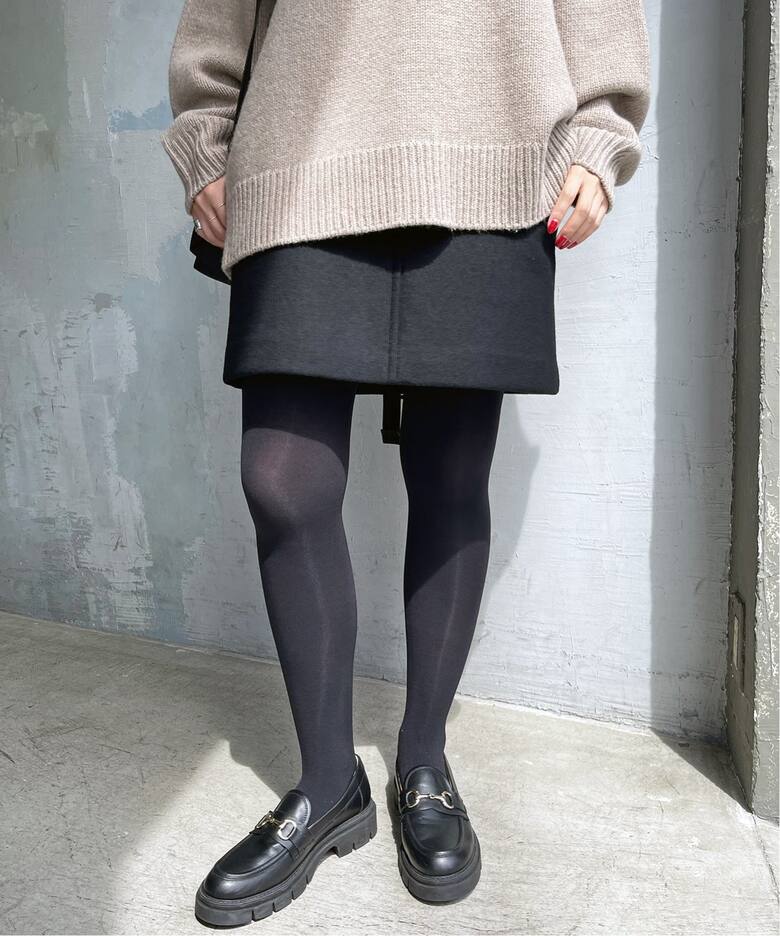 追加》メルトンAラインミニスカート（ミニスカート）｜Spick and Span  