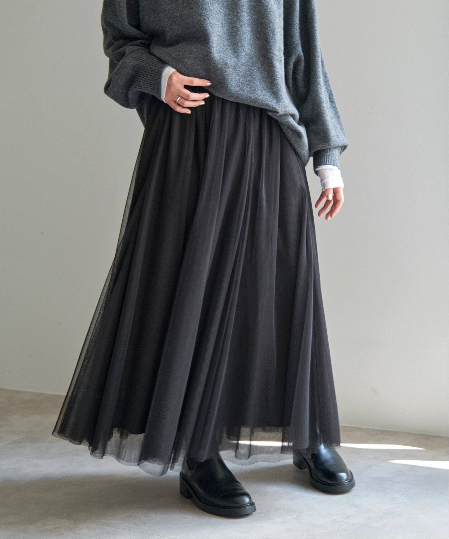 ≪追加≫チュールスカート（ロング・マキシ丈スカート）｜Spick and 