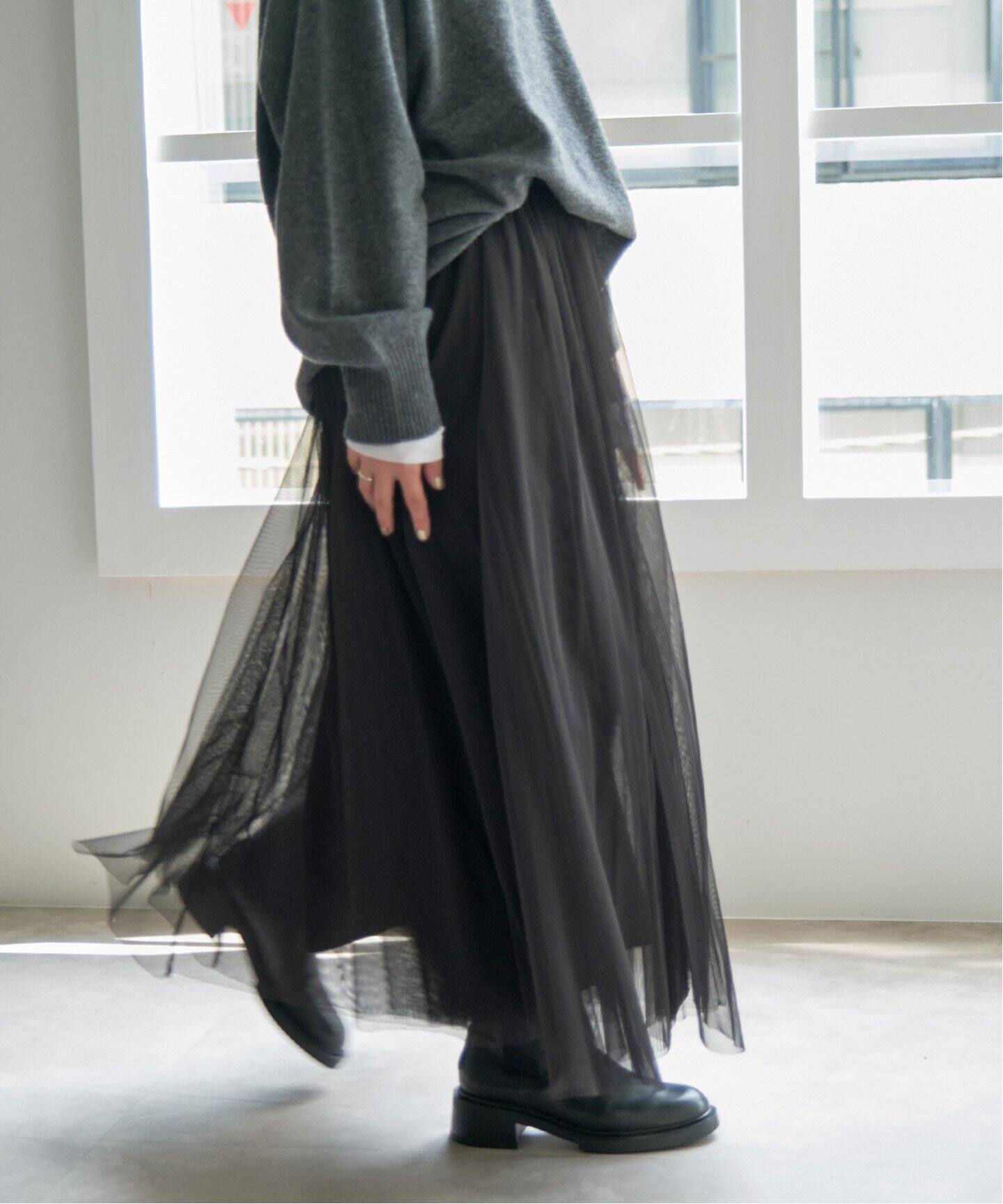≪追加≫チュールスカート（ロング・マキシ丈スカート）｜Spick and  