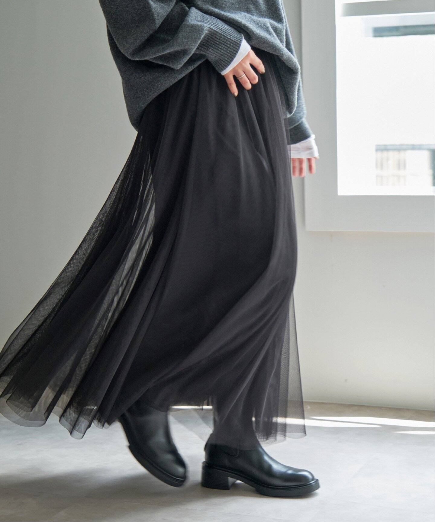 ≪追加≫チュールスカート（ロング・マキシ丈スカート）｜Spick and  