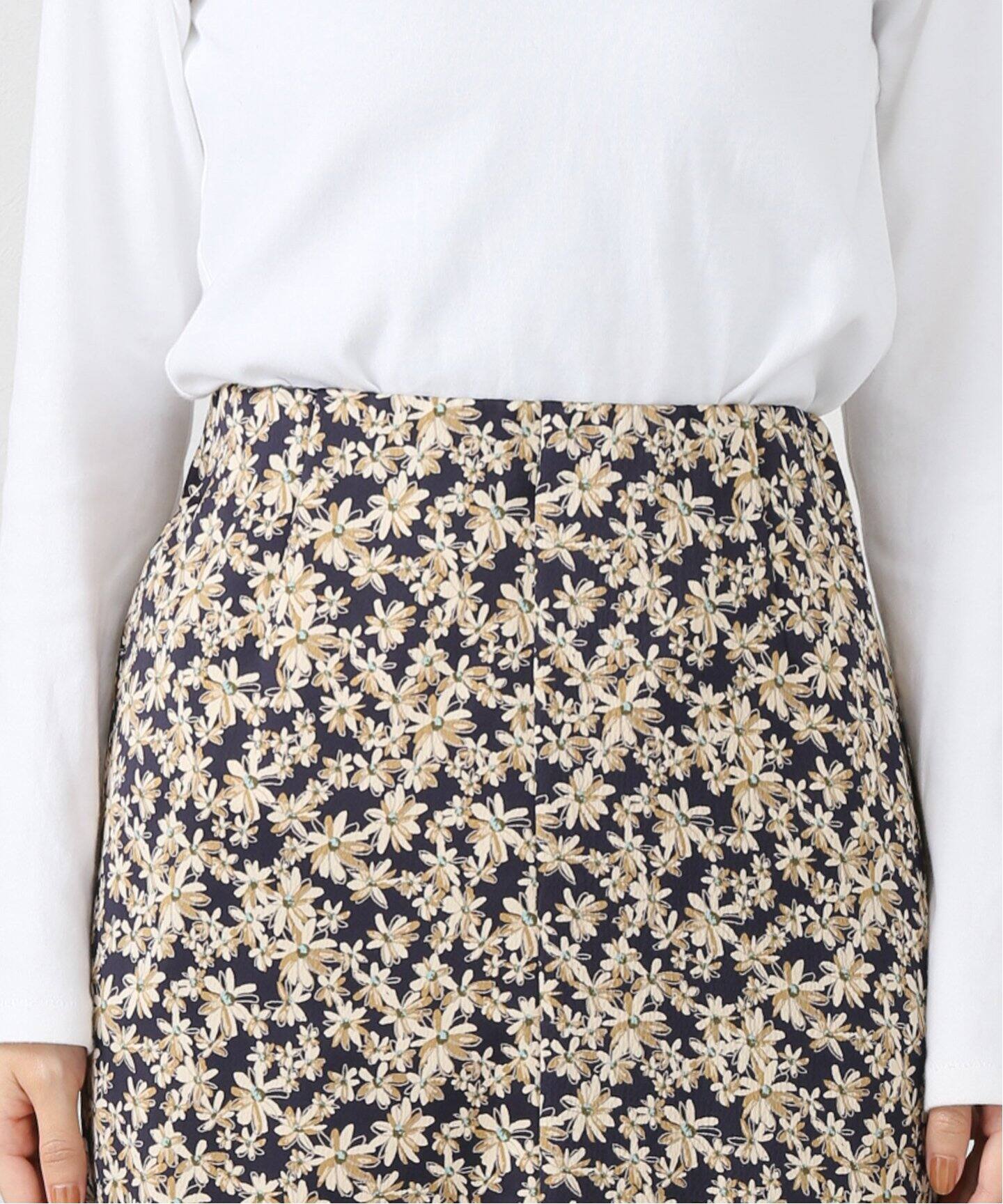 フラワープリントスカート（ロング・マキシ丈スカート）｜Spick and  