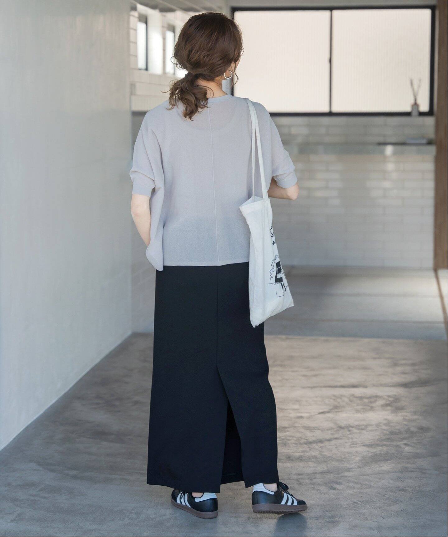 ≪追加≫イージーIラインスカート（ロング・マキシ丈スカート）｜Spick