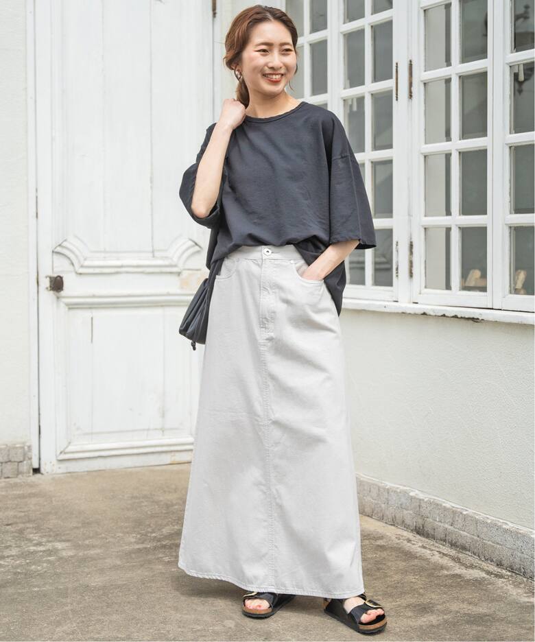 upper hights / アッパーハイツ 別注 THE LAZY SKIRT（デニムスカート  