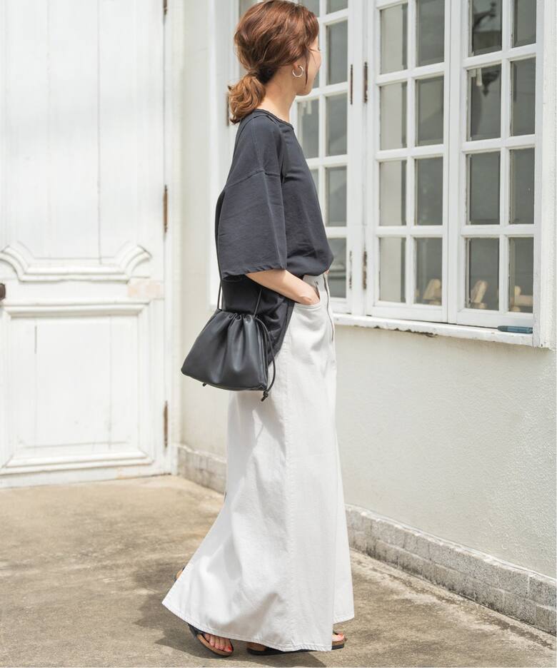 upper hights / アッパーハイツ 別注 THE LAZY SKIRT（デニムスカート 