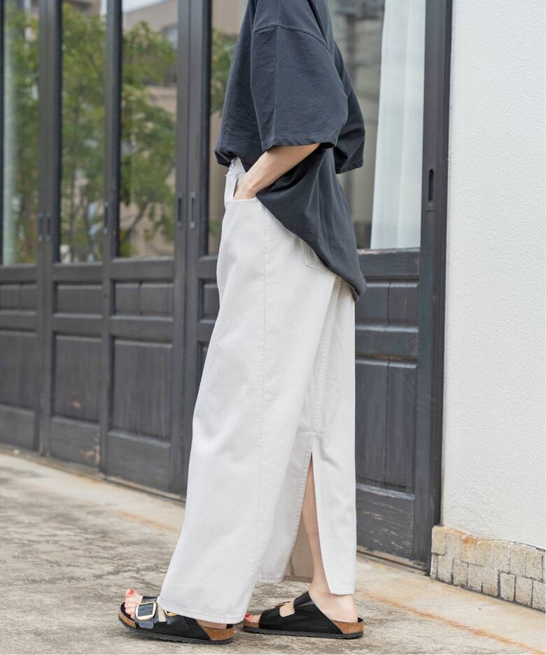 upper hights / アッパーハイツ 別注 THE LAZY SKIRT（デニムスカート  