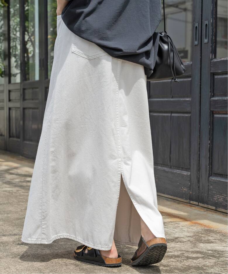 upper hights / アッパーハイツ 別注 THE LAZY SKIRT（デニムスカート 