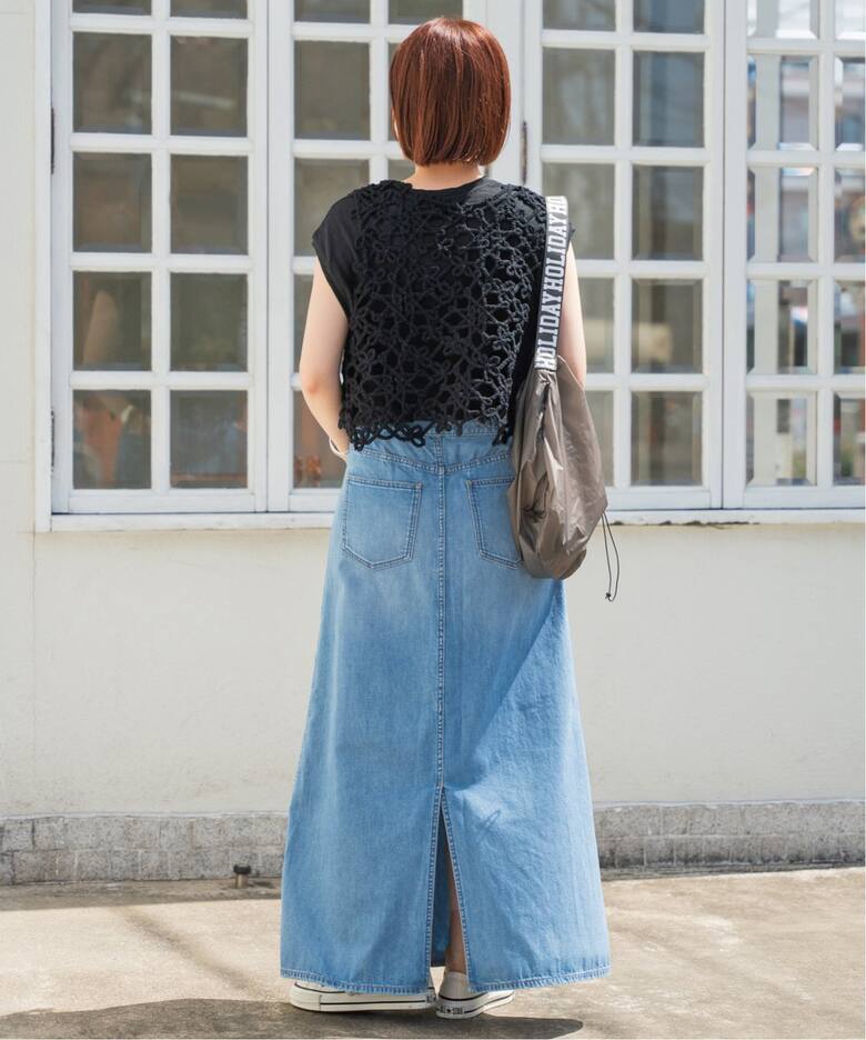 upper hights / アッパーハイツ 別注 THE LAZY SKIRT（デニムスカート 