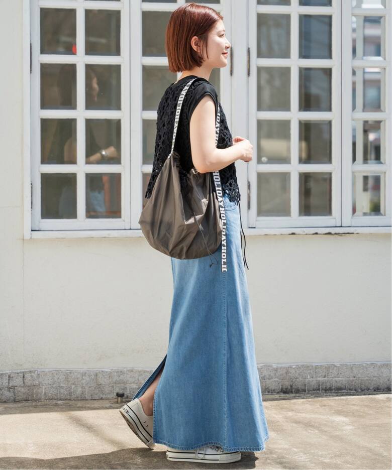 upper hights / アッパーハイツ 別注 THE LAZY SKIRT（デニムスカート  