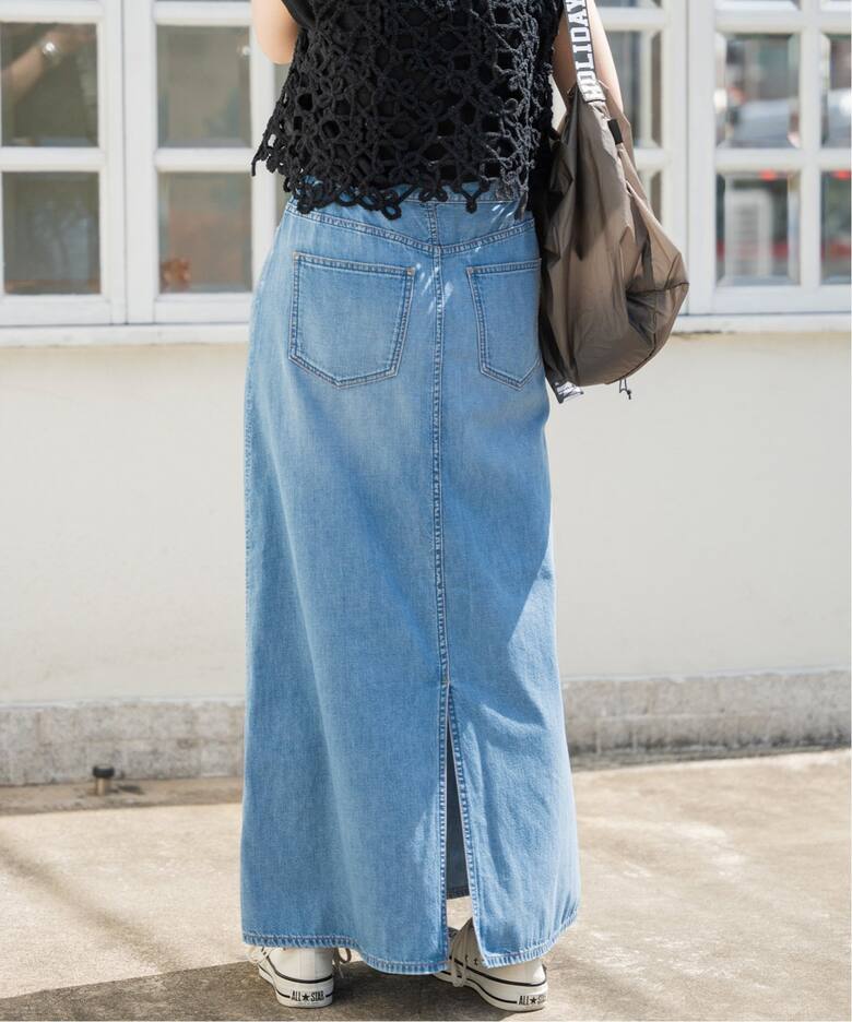 upper hights / アッパーハイツ 別注 THE LAZY SKIRT（デニムスカート  
