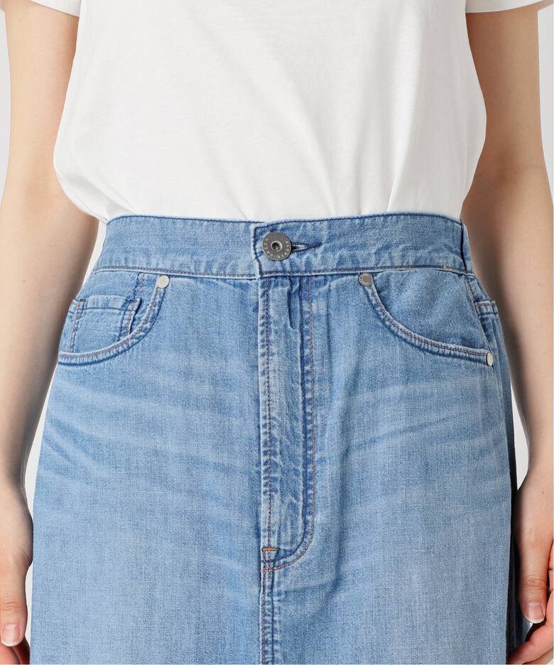 upper hights / アッパーハイツ 別注 THE LAZY SKIRT（デニムスカート 
