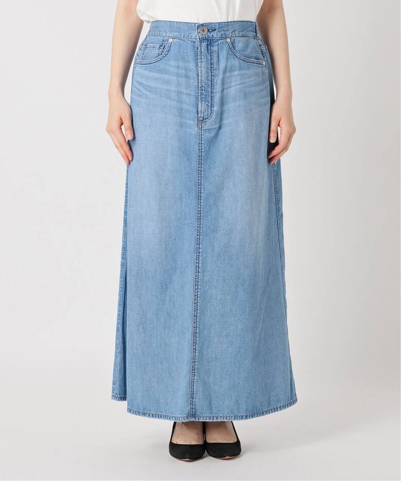 upper hights / アッパーハイツ 別注 THE LAZY SKIRT（デニムスカート 