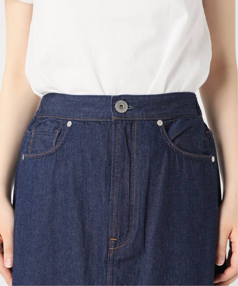 upper hights / アッパーハイツ 別注 THE LAZY SKIRT（デニムスカート 