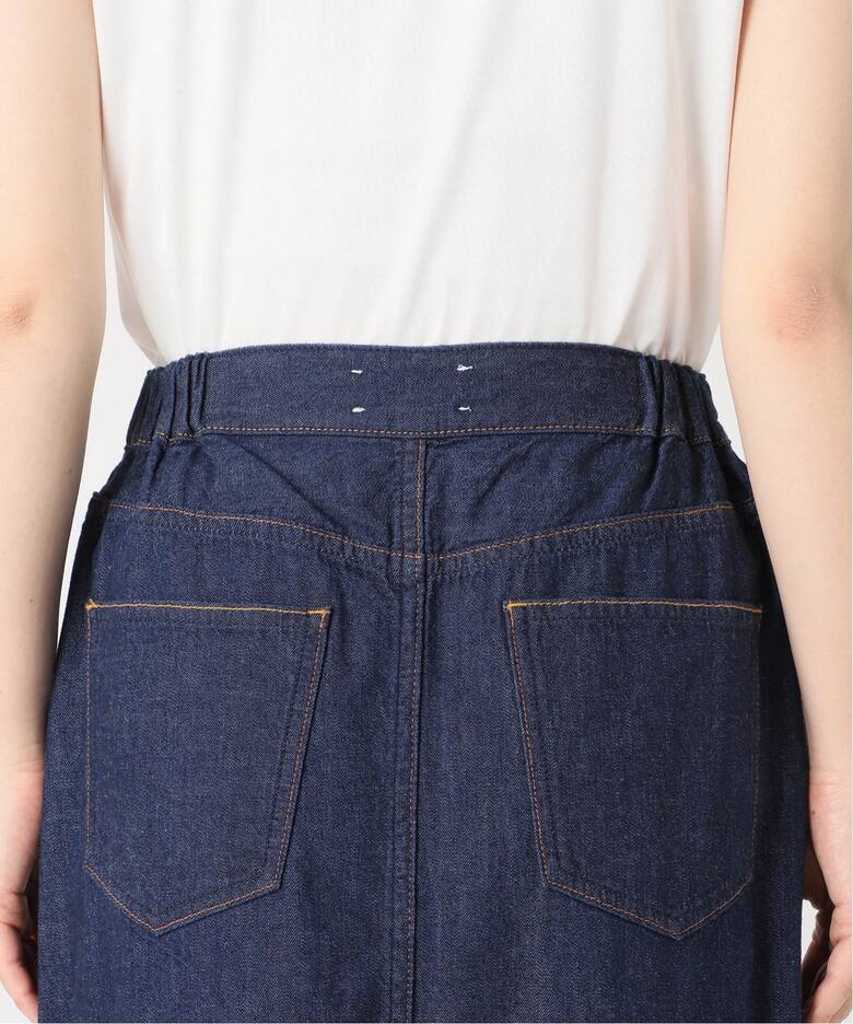 upper hights / アッパーハイツ 別注 THE LAZY SKIRT（デニムスカート 