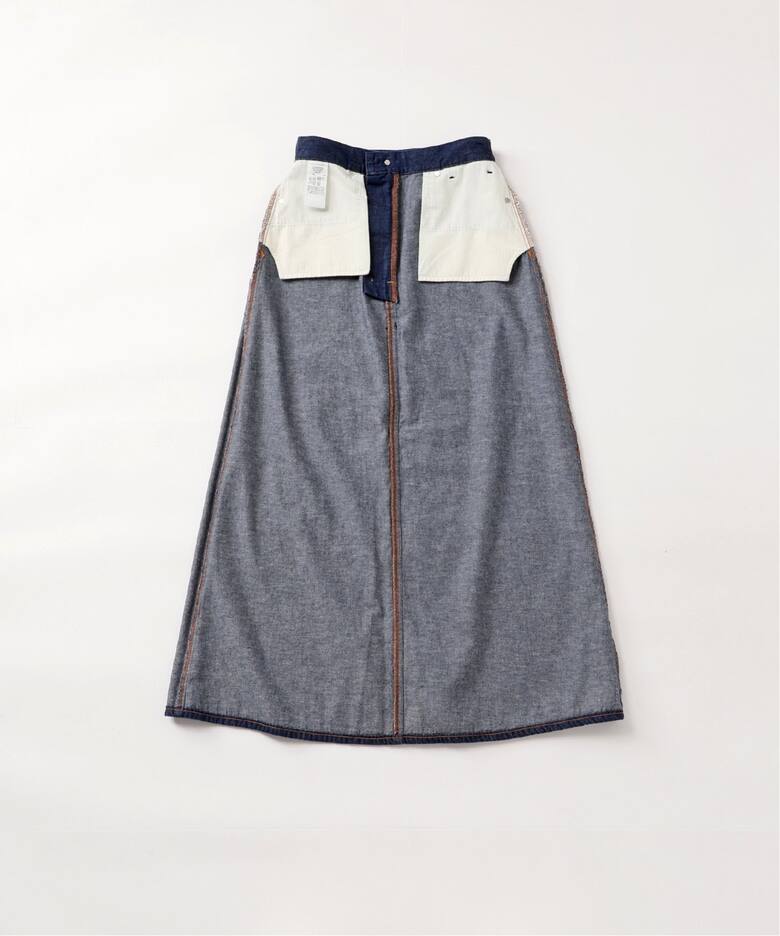upper hights / アッパーハイツ 別注 THE LAZY SKIRT（デニムスカート  