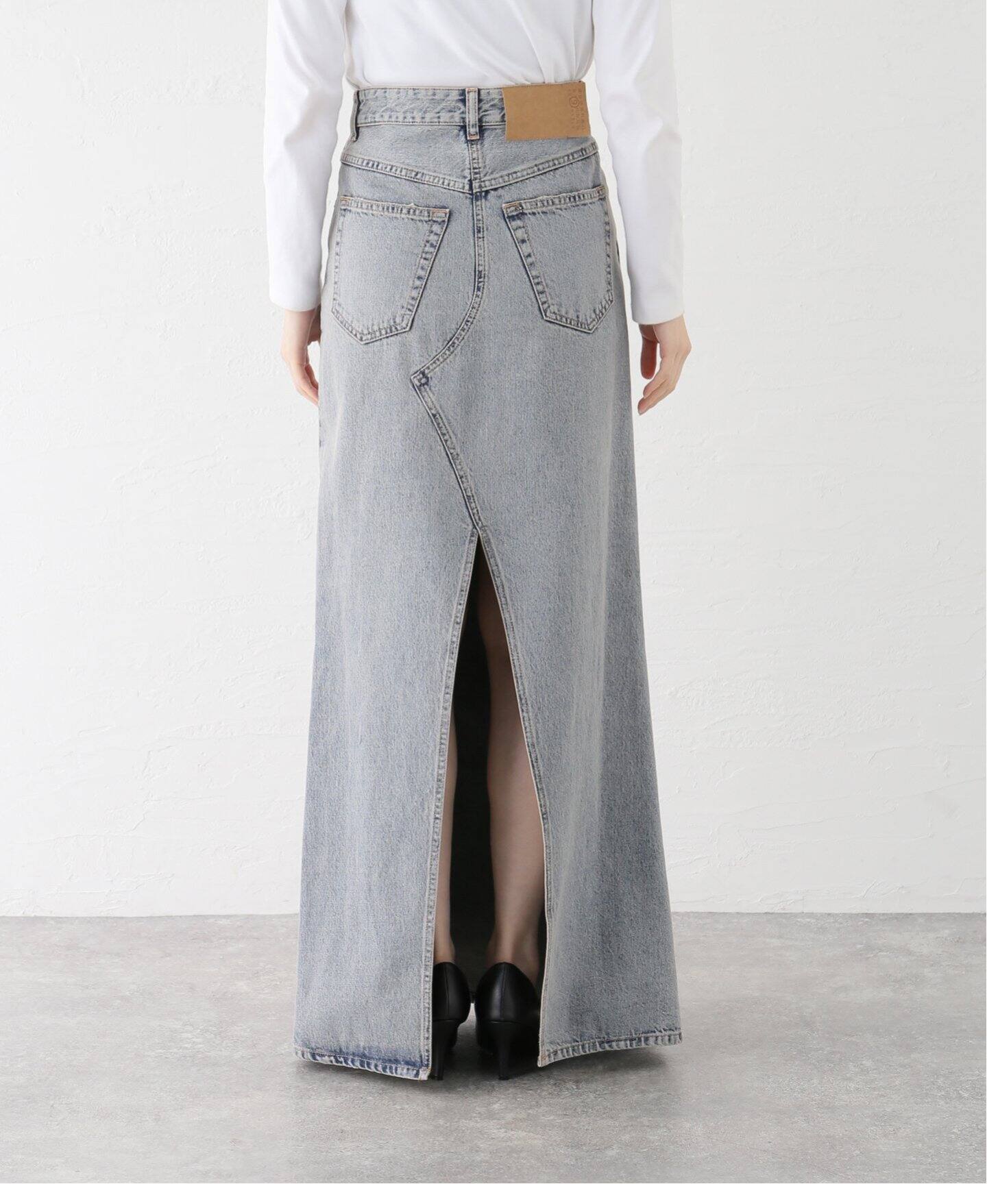 ≪一部店舗+WEB限定≫MM6 / エムエム6 LONG SKIRT S52MI0014-S30844  