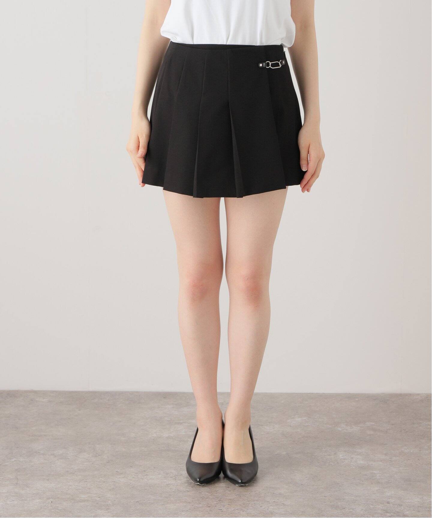 spick &span メルトン　Aライン　ミニスカート チェーンミニスカート（ミニスカート）｜U by SPICK&SPAN（ユー