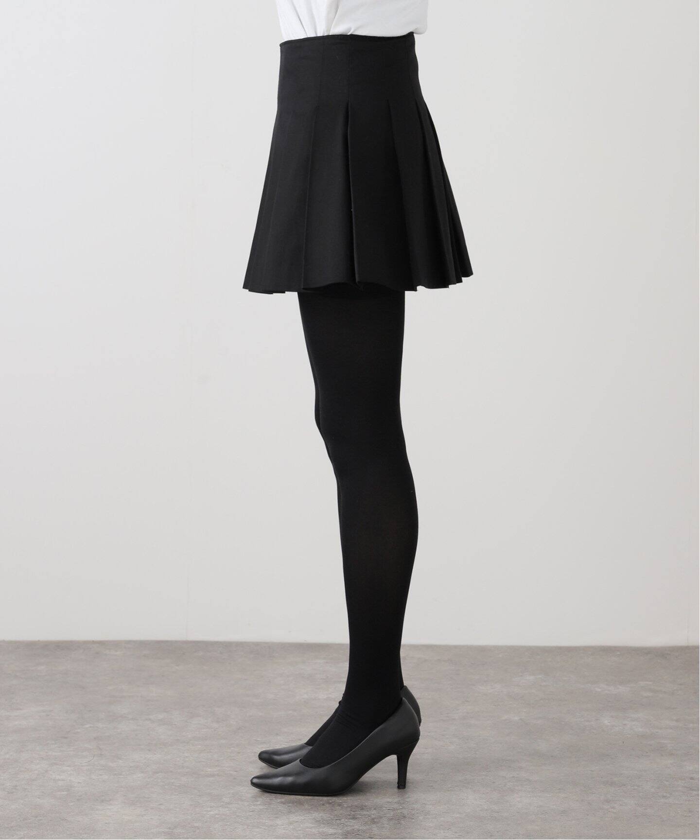 コットンプリーツミニスカート（ミニスカート）｜U by SPICK&SPAN  