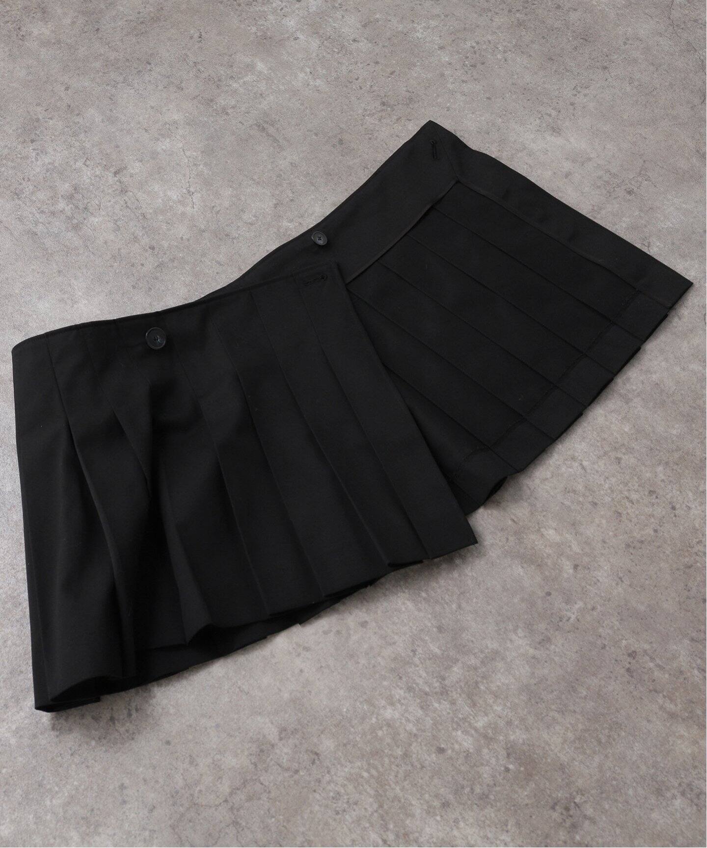 コットンプリーツミニスカート（ミニスカート）｜U by SPICK&SPAN  