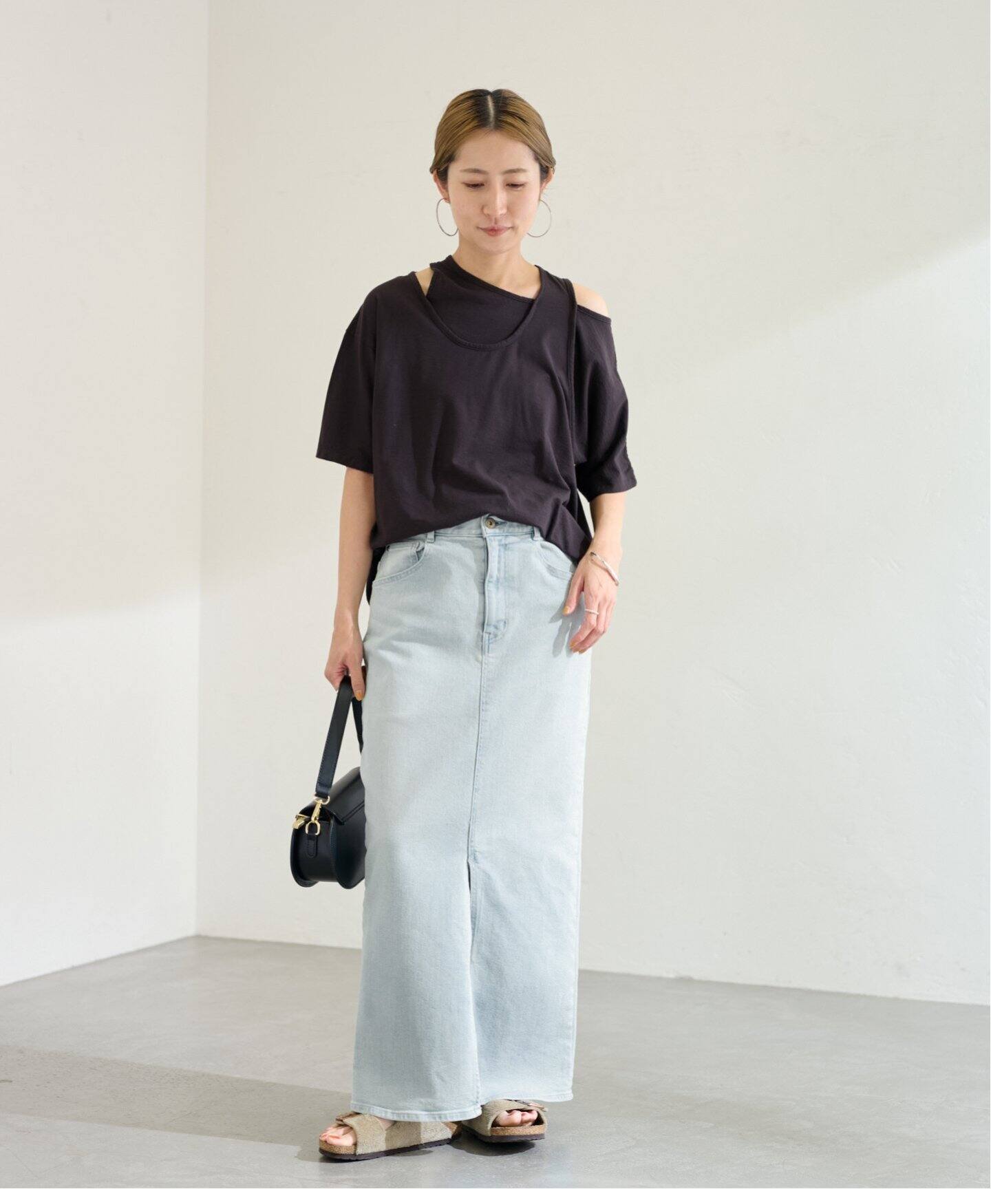 タイトフィットデニムスカート（デニムスカート）｜FRAMeWORK  