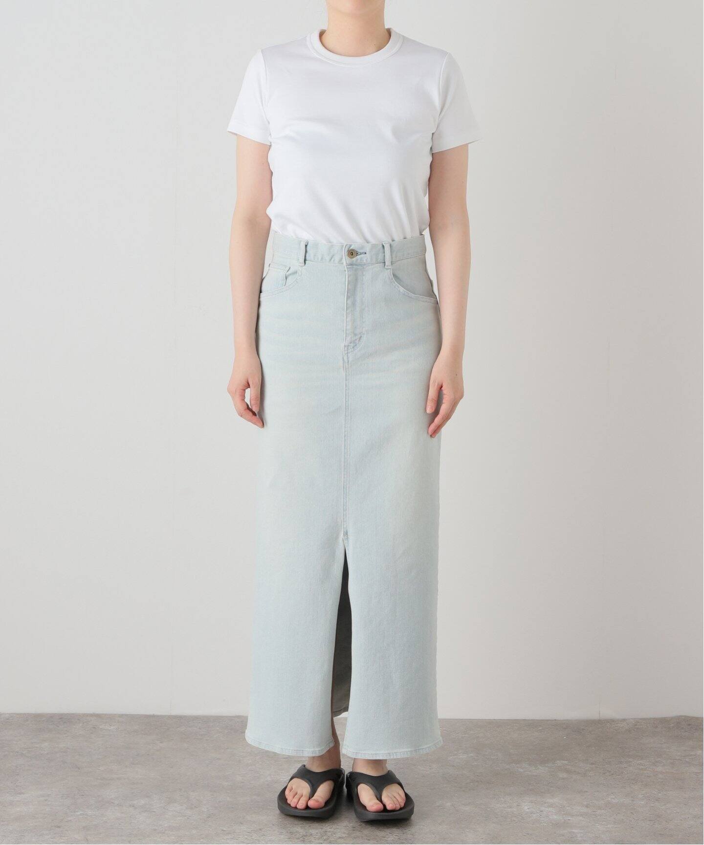 タイトフィットデニムスカート（デニムスカート）｜FRAMeWORK  