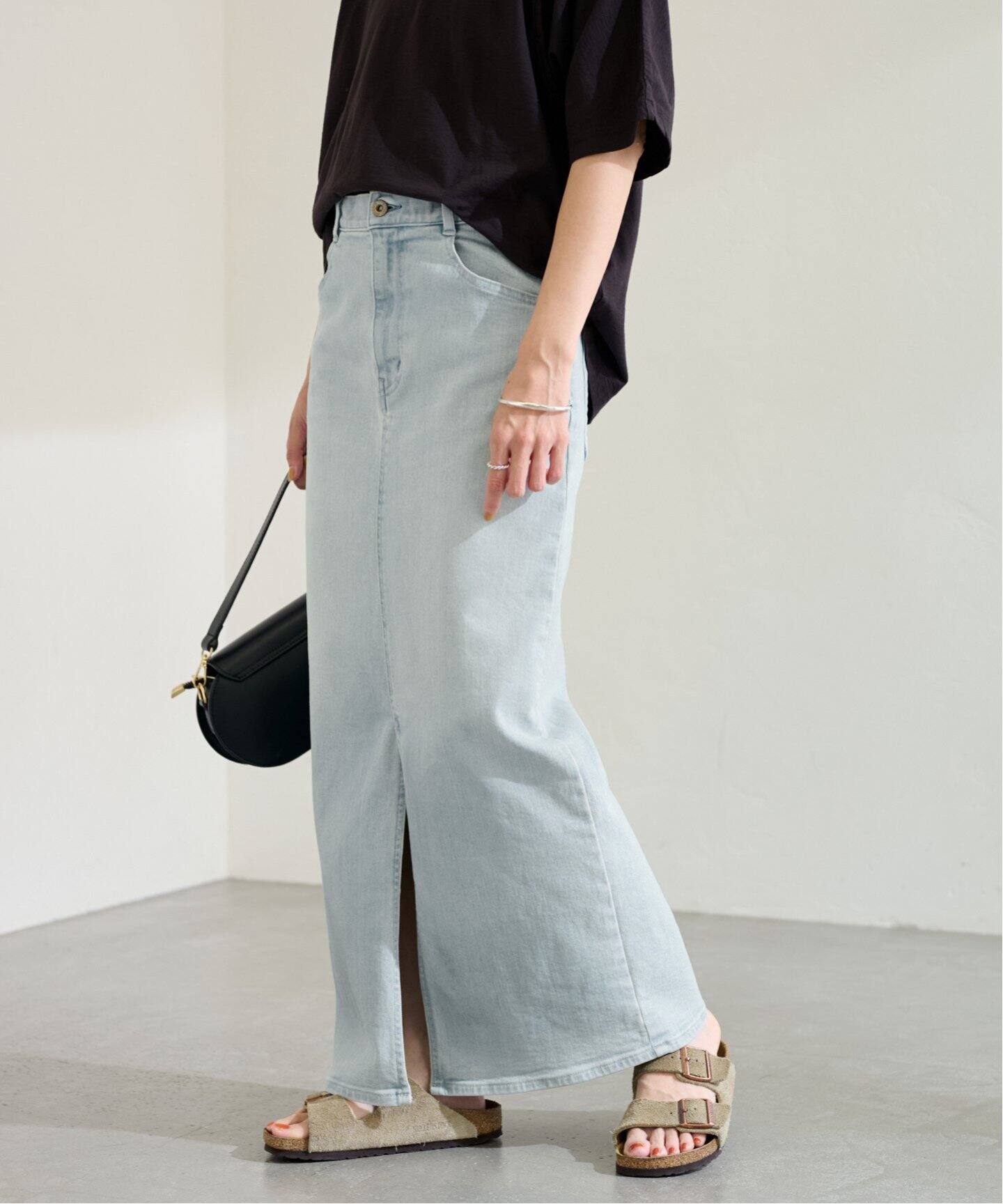 タイトフィットデニムスカート（デニムスカート）｜FRAMeWORK  