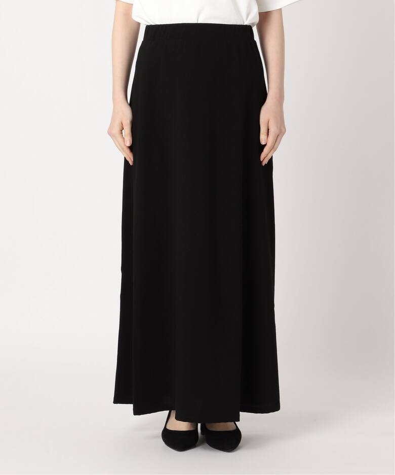 天竺フレアスカート（ロング・マキシ丈スカート）｜FRAMeWORK  