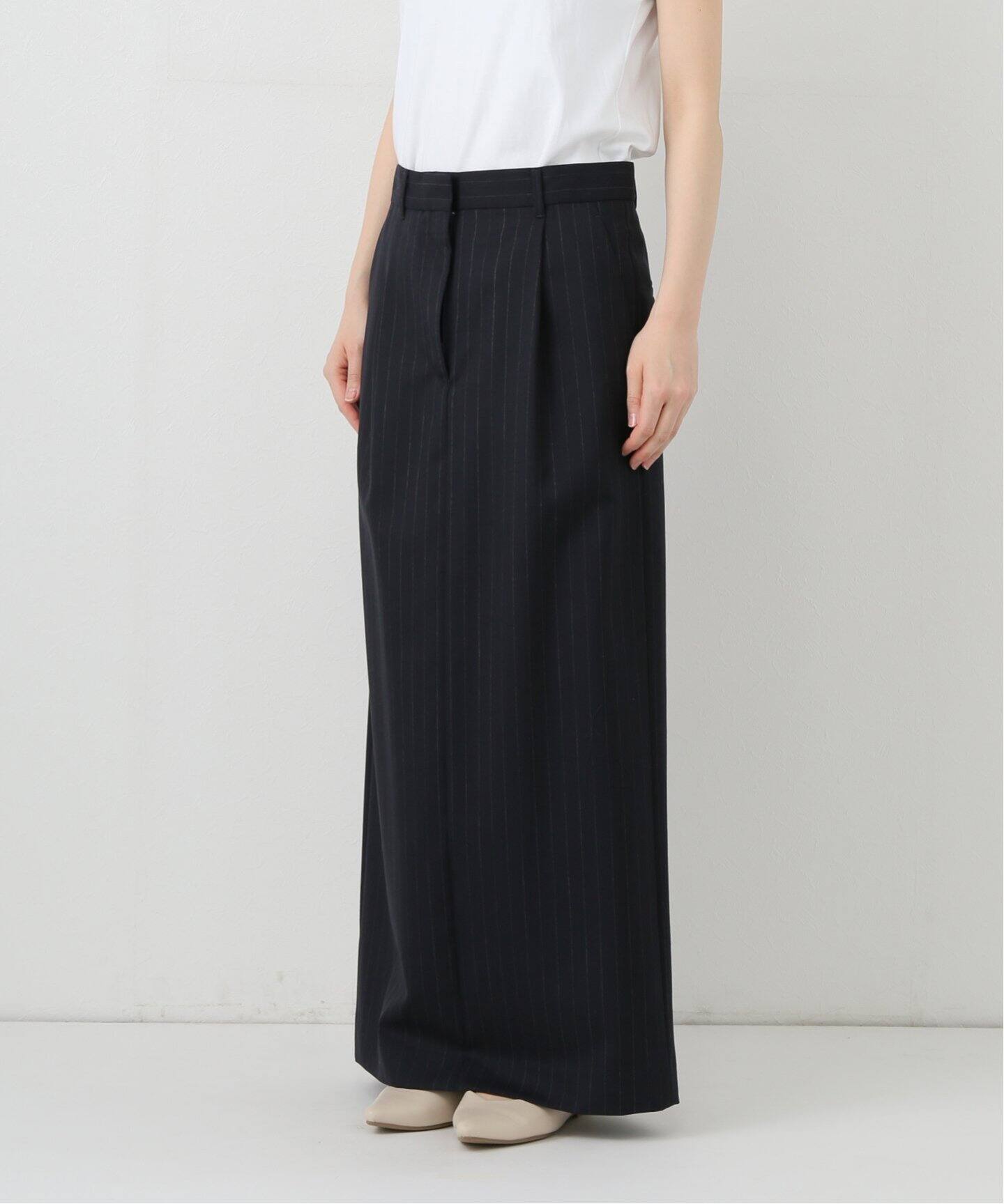 ウールトロストレートスカート（ロング・マキシ丈スカート