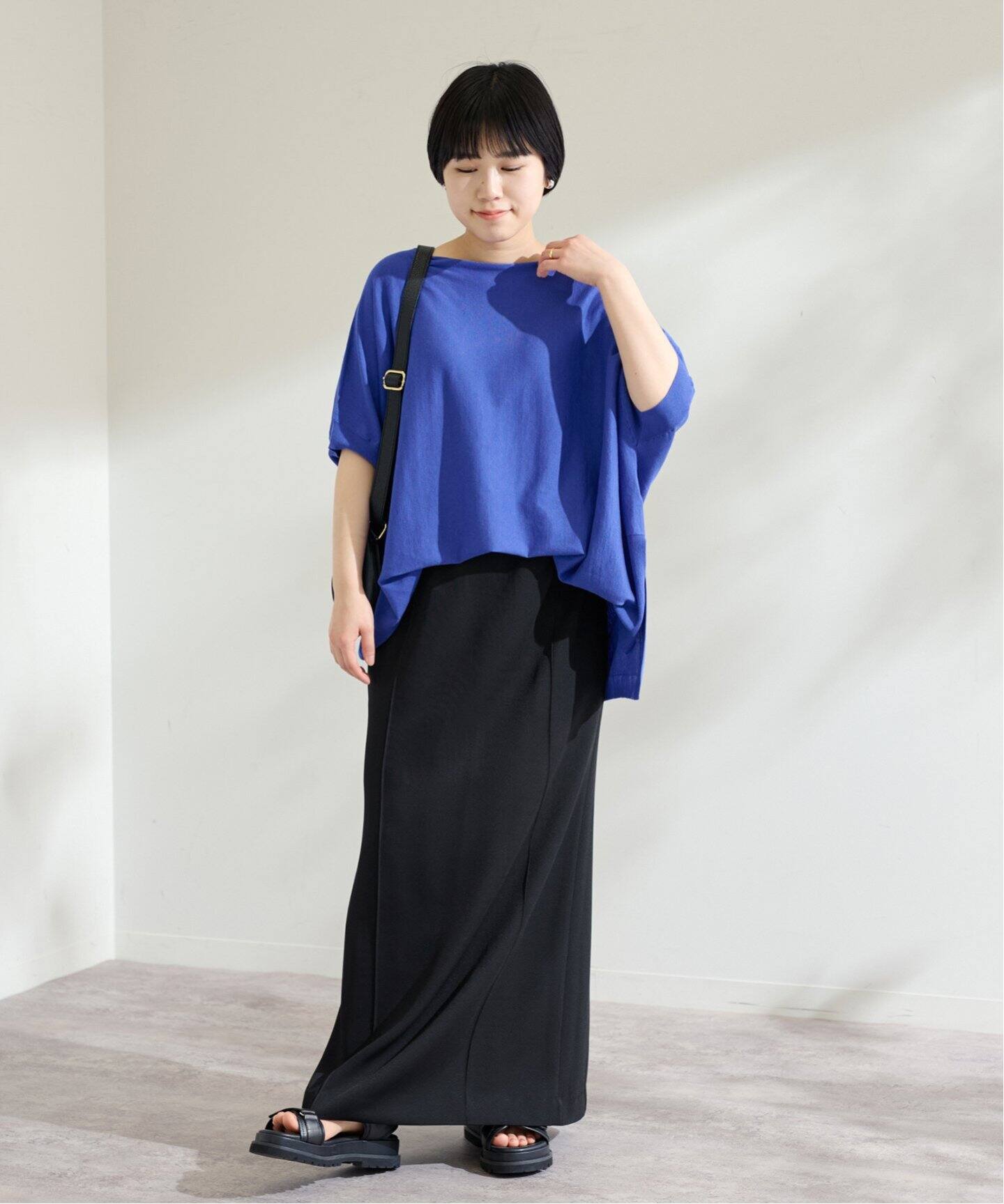 イージースラックススカート（ロング・マキシ丈スカート）｜FRAMeWORK  