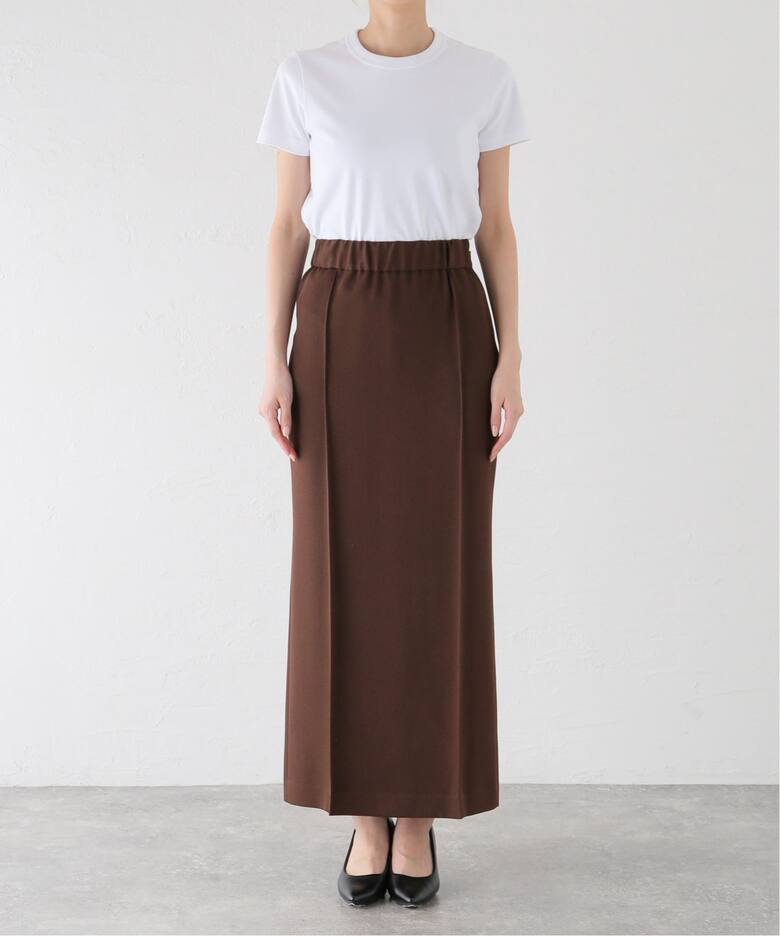イージースラックススカート（ロング・マキシ丈スカート）｜FRAMeWORK  
