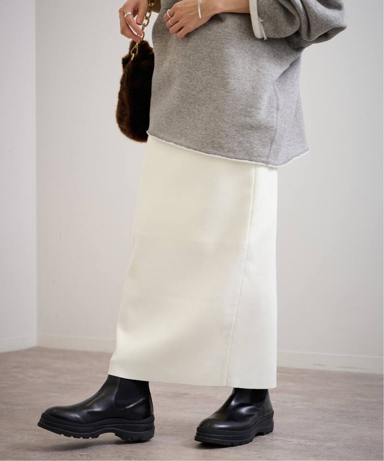 ≪追加≫総針タイトスカート（ロング・マキシ丈スカート）｜FRAMeWORK  