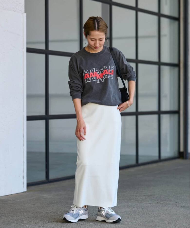 ≪追加≫総針タイトスカート2（ロング・マキシ丈スカート）｜FRAMeWORK  